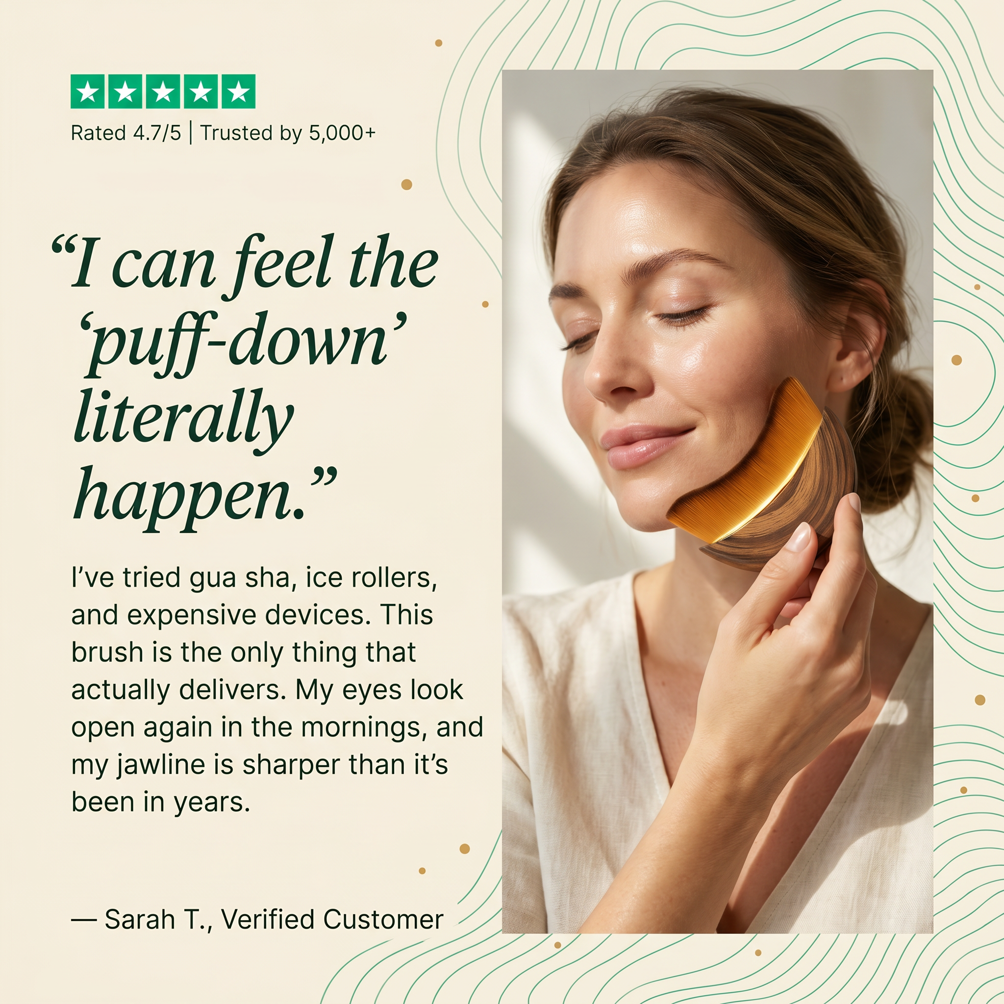 Lymphatic Face Brush